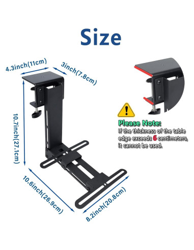 Soporte Hotas XRhinorth 2PCS para Simulador de Vuelo