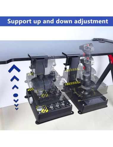 Soporte Hotas XRhinorth 2PCS para Simulador de Vuelo