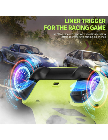 Controlador Inalámbrico Nonbliep Verde para Xbox Series X/S/One