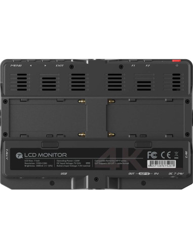 Monitor de Campo LILLIPUT H7 7" Full HD 1800nits HDMI