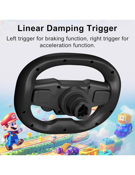 Volante de Juego DOYO KT820D Inalámbrico 270 para PS4/PC