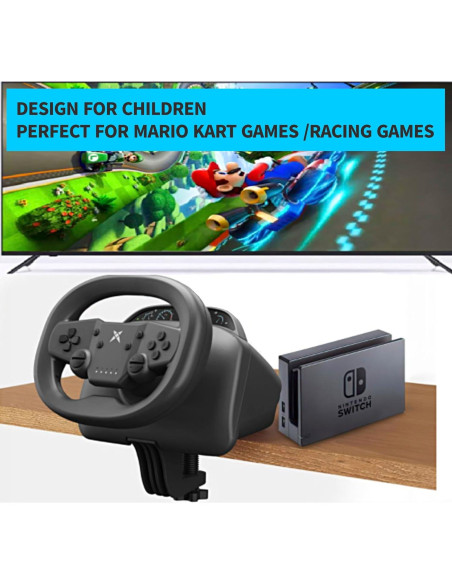 Volante de Juego DOYO KT820D Inalámbrico 270 para PS4/PC