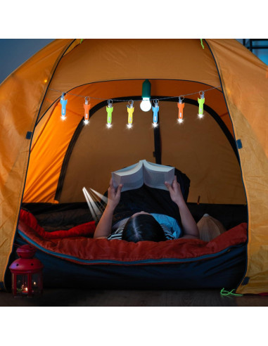 100 Mini Linternas LED Llavero Cohete ShenZhen 8.9 cm