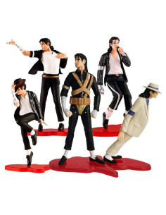 Set de 5 Muñecas Figura de Acción Rock Rey BOMJJOR