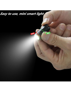 Mini Linterna de Llavero Nitefox e3 100 Lúmenes Impermeable 2