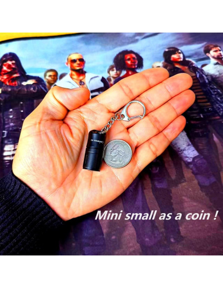 Mini Linterna de Llavero Nitefox e3 100 Lúmenes Impermeable