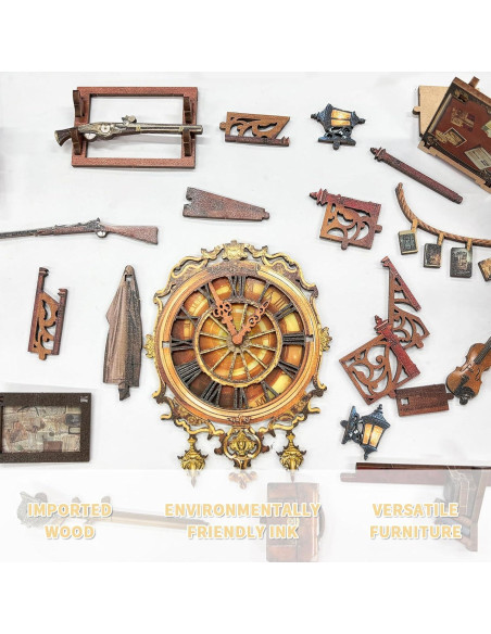 Kit de Rincón de Libros DIY Fisa Trade - El Misterio de Bell Kit de Rincón de Libros DIY Fisa Trade - El Misterio de Bell