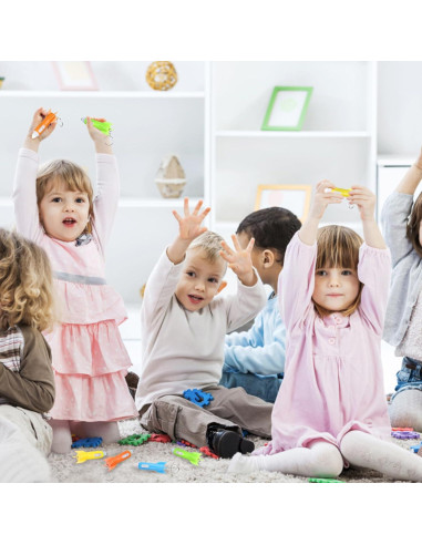 100 Mini Linternas LED Llavero Cohete ShenZhen 8.9 cm