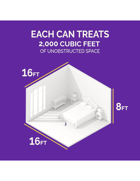 Niebla Insecticida Hot Shot 2 Onzas - Control Chinches y Pulgas