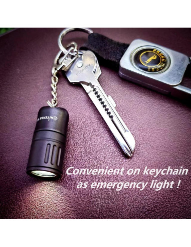 Mini Linterna de Llavero Nitefox e3 100 Lúmenes Impermeable