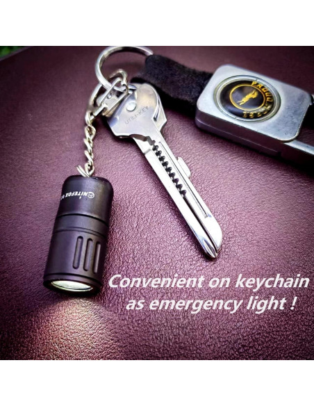 Mini Linterna de Llavero Nitefox e3 100 Lúmenes Impermeable