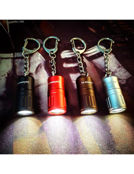 Mini Linterna de Llavero Nitefox e3 100 Lúmenes Impermeable