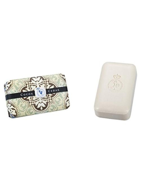 Jabón en Barra Castelbel Azulejos Portugueses 300g Cedro de Cacao