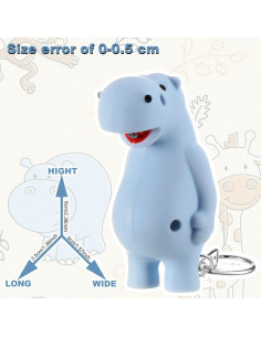 Juego de 6 Linternas Llavero Kenning para Enfermería Animal 2