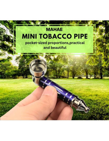Kit de Pipa de Tabaco Tradicional MAHAE - 2 Piezas Portátil