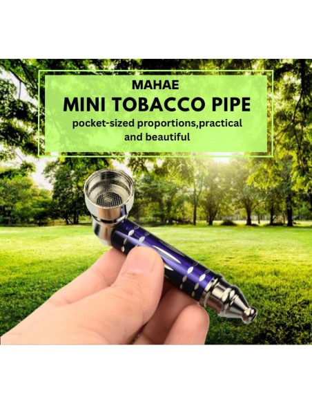 Kit de Pipa de Tabaco Tradicional MAHAE - 2 Piezas Portátil