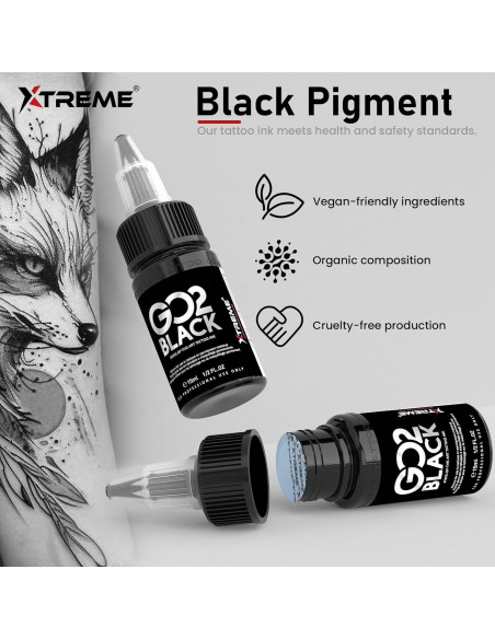 Kit de Tatuaje Inalámbrico Wormhole 54 Piezas con Tinta Xtreme