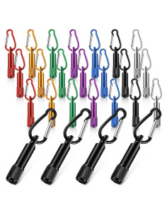 Paquete de 25 Mini Linternas LED Chengu con Mosquetón
