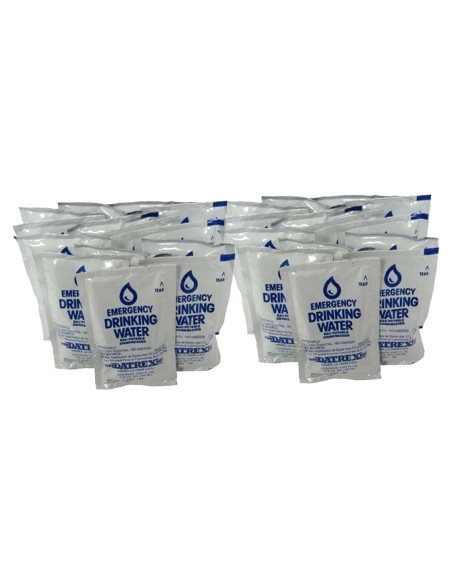 Agua Purificada de Emergencia Datrex - Paquete de 24 Sachets
