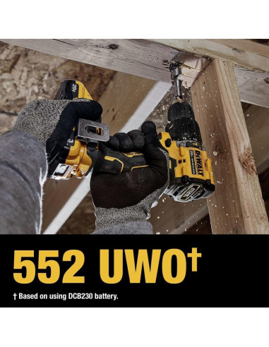 Taladro de Percusión Inalámbrico DEWALT DCD799L1R 20V 3Ah