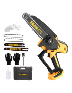 Mini Motosierra Inalámbrica HCDHCD 20V 1000W 8" y 6"