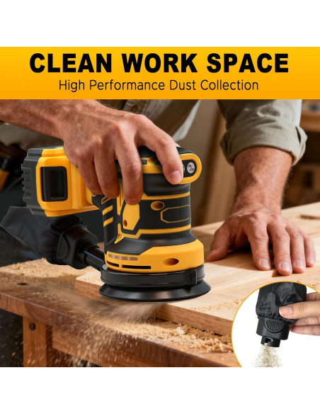 Lijadora Detallada Inalámbrica DeWalt DWS924 12,000 OPM