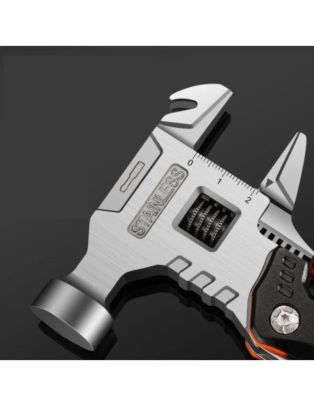 Multiherramienta 18 en 1 MALOM con Martillo y Alicate Negro