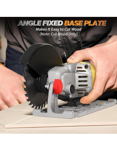 Amoladora Angular Inalámbrica OUBA 20V con 56 Accesorios