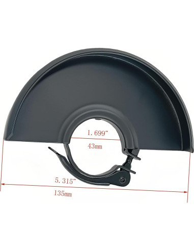 Protector de Amoladora Dewalt 5" y 4.5" Ajustable 397661-01