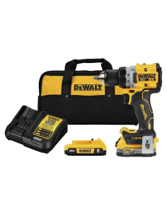 Taladro Inalámbrico DEWALT 20V MAX XR DCD800D1E1 con Baterías