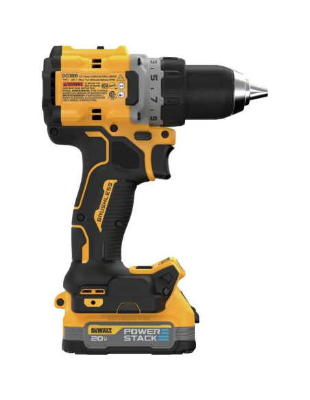Taladro Inalámbrico DEWALT 20V MAX XR DCD800D1E1 con Baterías