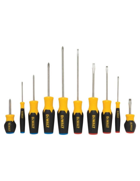 Juego de Destornilladores DEWALT 10 Piezas DWHT62513 Ergonómico