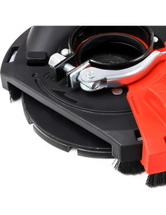 Shroud de Polvo HERZO Universal 4.5"/5" + Rueda Diamante 5" 2