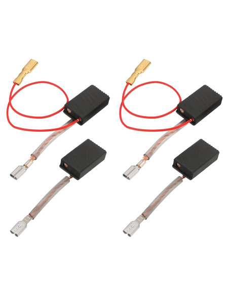 2 Pares de Cepillos de Carbón para Amoladoras Bosch 5x10x17mm