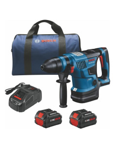 Martillo Rotativo Bosch GBH18V-34CQ 18V 1-1/4" SDS-plus con 2 Baterías