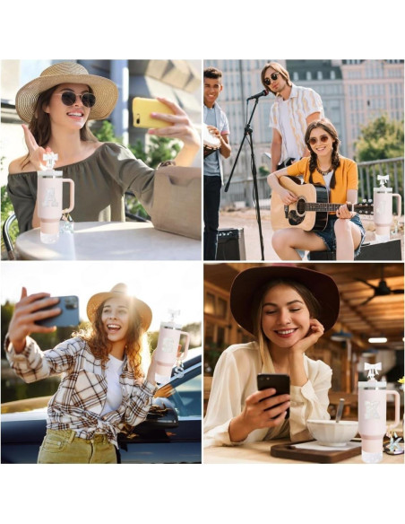 Juego de Accesorios MOTEERLLU para Taza Stanley 6 Piezas