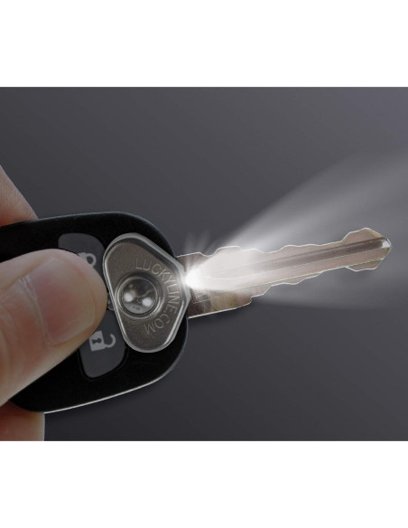 Luz LED Adhesiva Lucky Line 90701 Plata - 200 Lúmenes