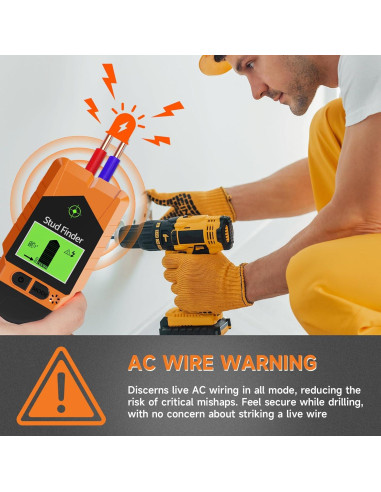 Buscador de Vigas Bistee T50 - Escáner 6 en 1 con LCD