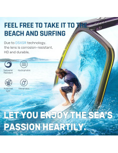 Gafas de sol deportivas TOREGE Nautilus UV400 unisex TR90 2