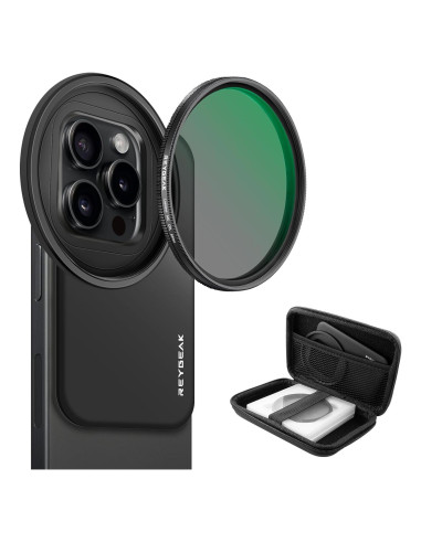 Filtro CPL REYGEAK 67mm para iPhone 16/15/14/13/12 Pro Max