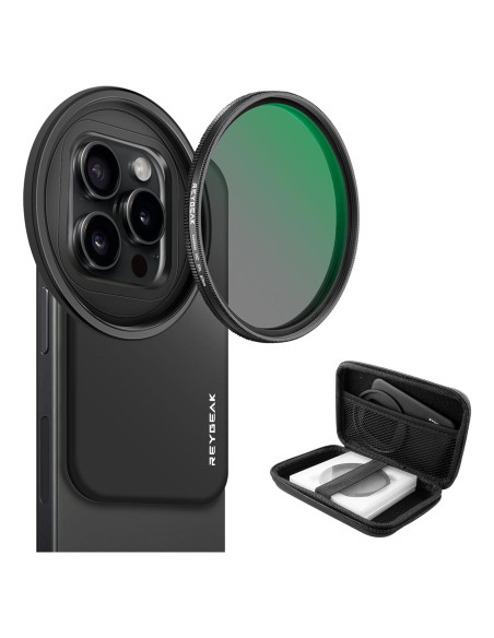 Filtro CPL REYGEAK 67mm para iPhone 16/15/14/13/12 Pro Max Filtro CPL REYGEAK 67mm para iPhone 16/15/14/13/12 Pro Max