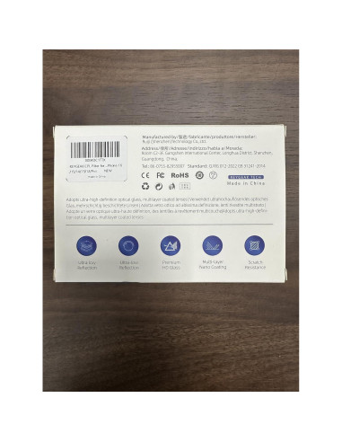 Filtro CPL REYGEAK 67mm para iPhone 16/15/14/13/12 Pro Max