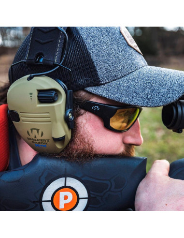 Gafas de Tiro Walker's Ikon Carbine Ámbar - Protección Impactos