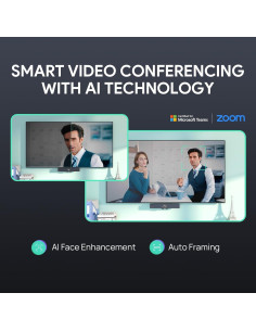 Cámara de Conferencia USB 4K Yealink UVC34 - Audio y AI 2