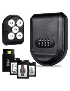 Caja de Llave Magnética Domthent con Combinación y 5 Imanes