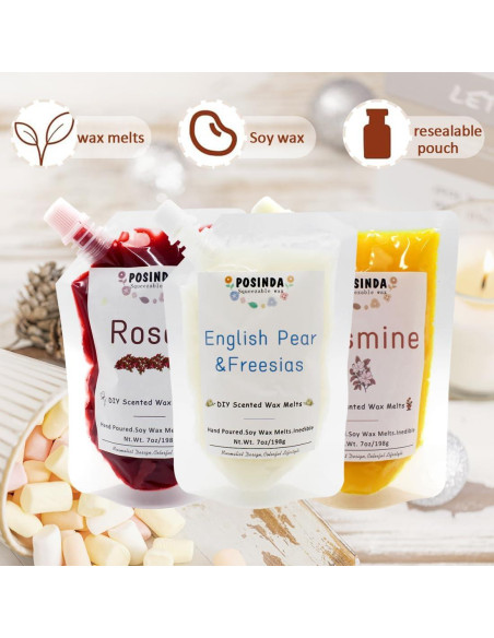 Cera Aromática Squeezable Posinda 198g Pera Inglesa Freesia Cera Aromática Squeezable Posinda 198g Pera Inglesa Freesia