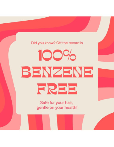 Champú Seco Off the Record Ebin Nueva York 301.5 g - Cereza