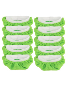 Paquete de 10 almohadillas de microfibra CDDCWZ para mopas de vapor