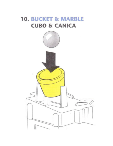 Repuesto Cubo Amarillo para Trampa para Ratones Hasbro