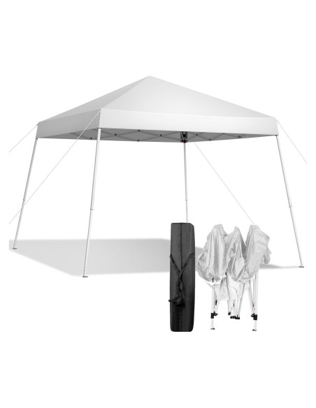 Carpa Plegable Pop Up Gearvato 3x3m Impermeable Blanca